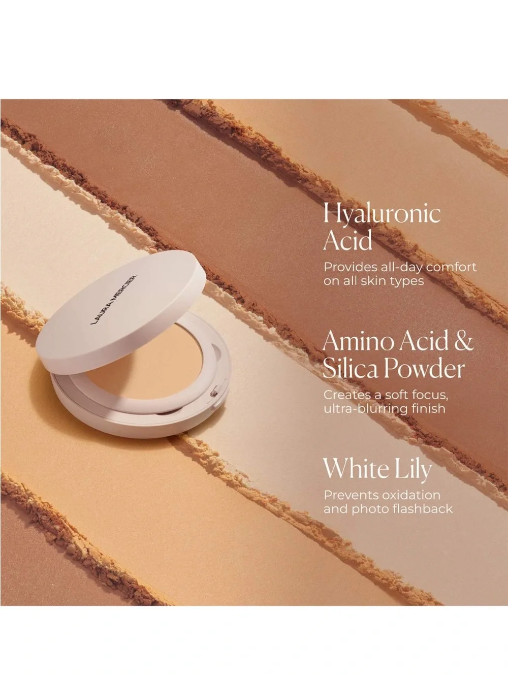 LAURA MERCIER Ultra-Blur Setting Powder — Honey